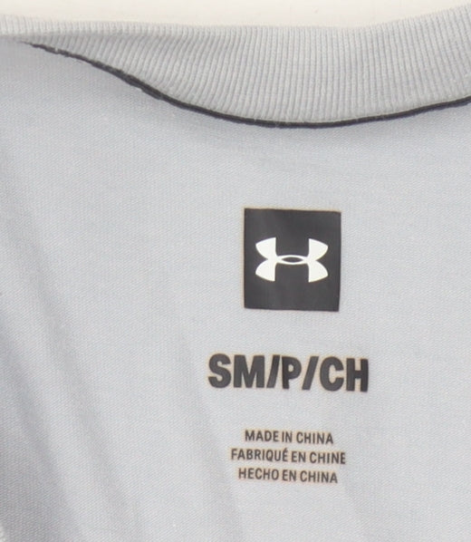 Under Armour Men's Grey Short Sleeve T-Shirt - Size S