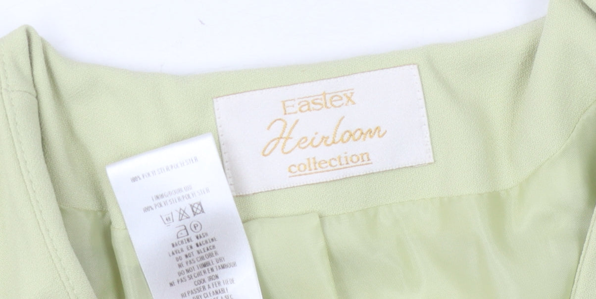 Eastex Women's Green Blazer Size 14 Business Lined
