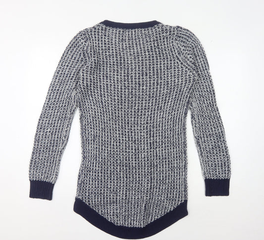Womens UK Size 12 SoulCal & Co Multicoloured Pullover Jumper