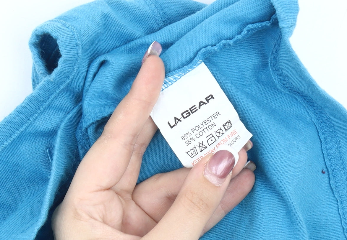 LA Gear Women's Blue Camisole Tank Top Size 10