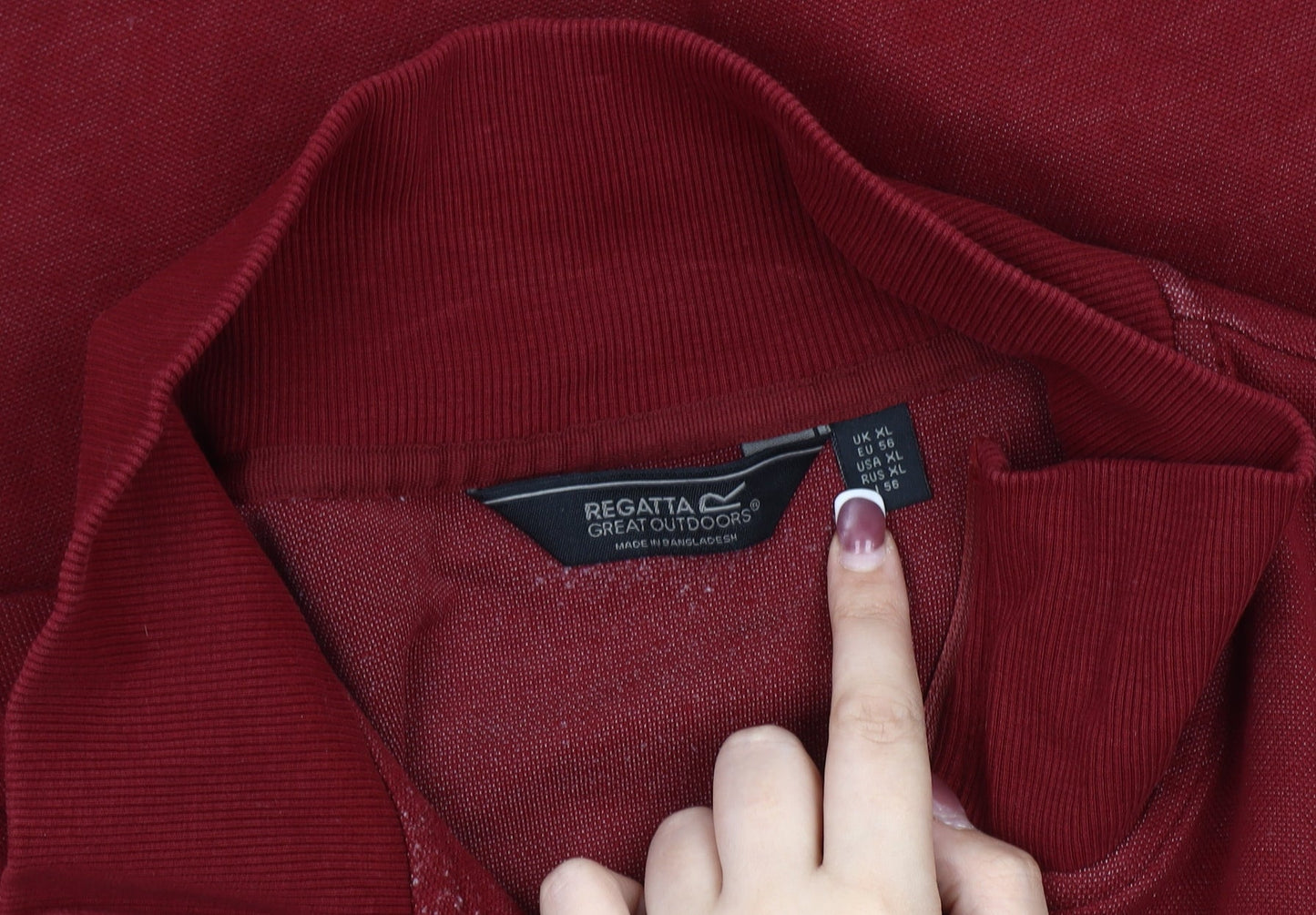 Mens UK Size XL Regatta Red Basic Jacket
