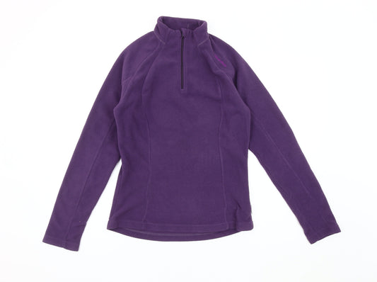 Womens UK Size M Quechua Purple Pullover Sweatshirt