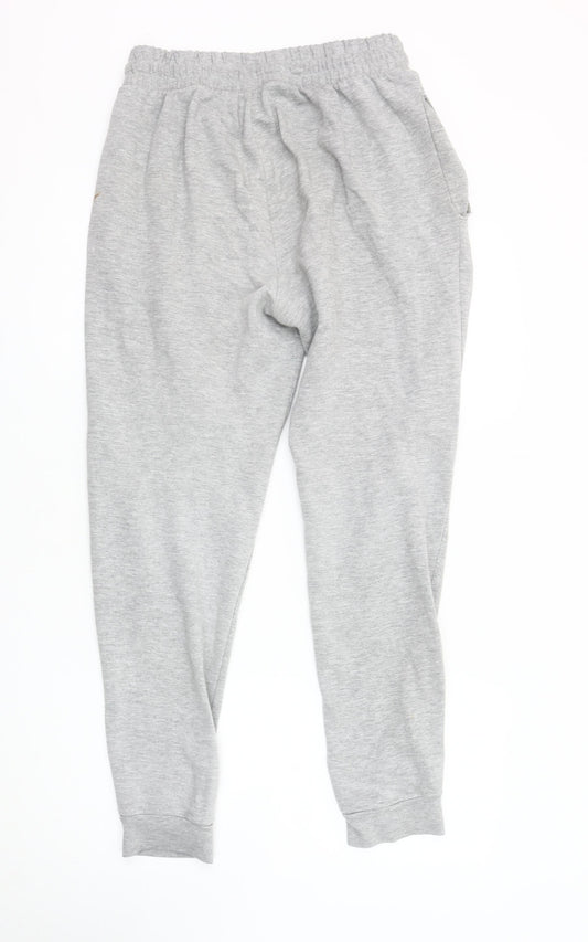 Mens UK Size S River Island Regular Fit Jogger Grey Trousers
