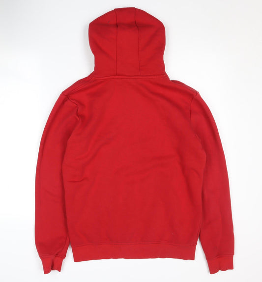 Mens UK Size M NBA Red Pullover Hoodie