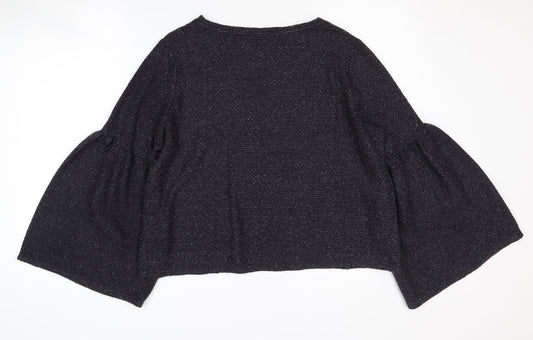 Womens UK Size 14 Marks and Spencer Black Pullover Jumper