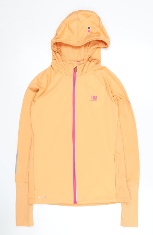 Additional front view of Karrimor Women's Orange Running Jacket, size 6
