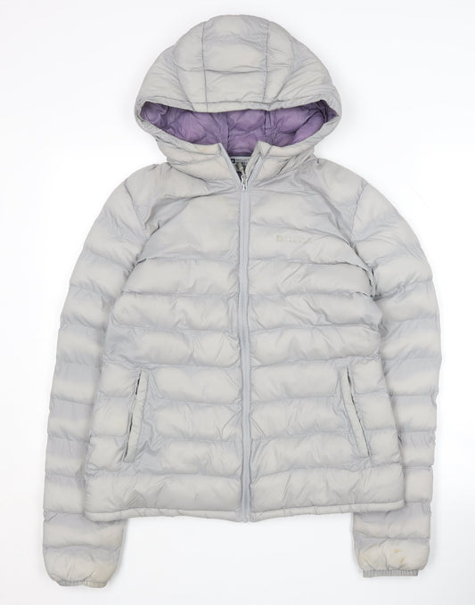 Womens UK Size 10 Mountain Warehouse Grey Puffer Jacket