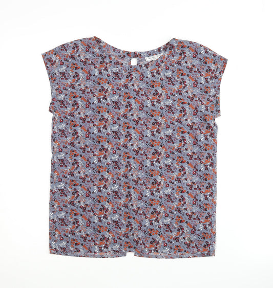 Womens UK Size XS Abercrombie & Fitch Multicoloured Basic Blouse