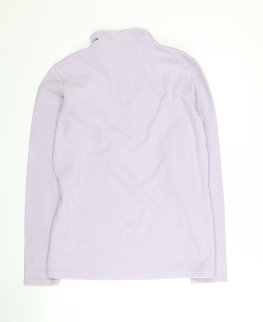 Womens UK Size M Mountain Warehouse Purple Full Zip Sweatshirt
