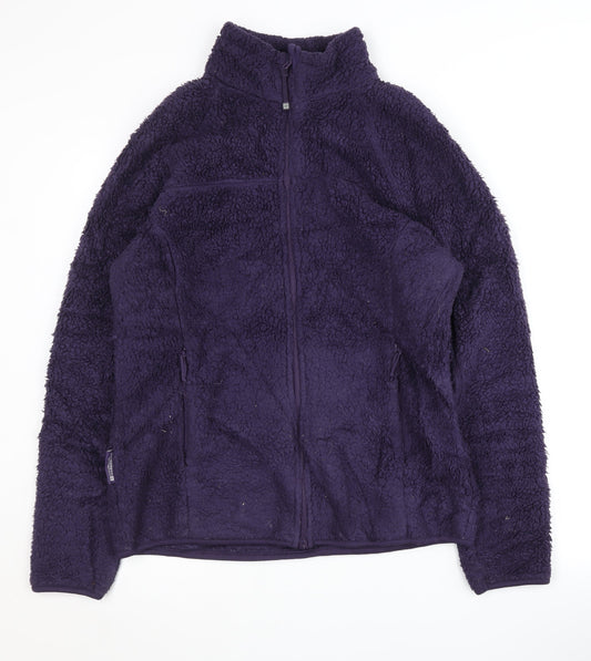 Womens UK Size 12 Mountain Warehouse Purple Fleece