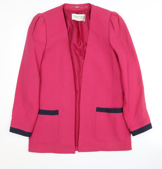 Womens UK Size 8 Windsmoor Pink Blazer