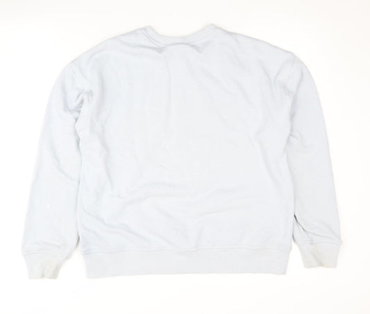 Womens UK Size XS Disney Blue Pullover Sweatshirt