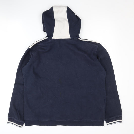 Mens UK Size M Nike Blue Pullover Hoodie