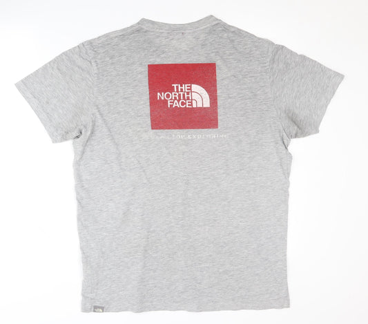 The North Face Men's Grey Medium Crew Neck T-Shirt