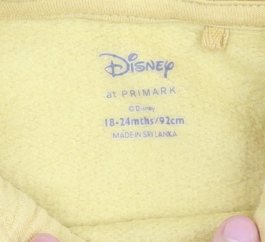 Disney at Primark Yellow Lion King Unisex Jumper, 18-24 Months