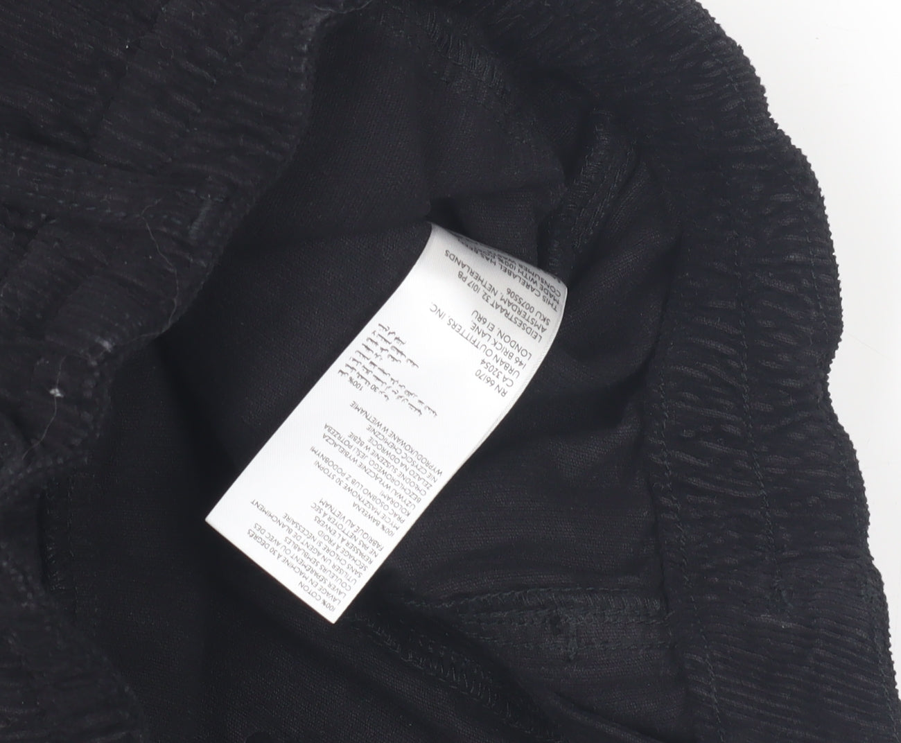 BDG Women's Black Cargo Skirt S Corduroy Casual