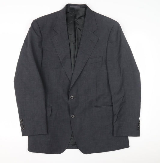 Mens UK Size 40 Austin Reed Regular Grey Suit Jacket