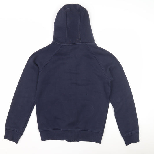 Adidas Women's Blue Full Zip Hoodie Size S