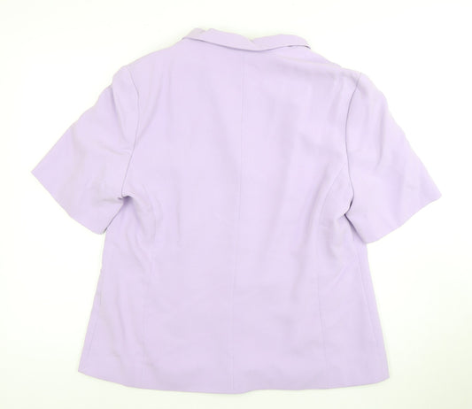 Womens UK Size 18 Alexon Regular Purple Suit Jacket