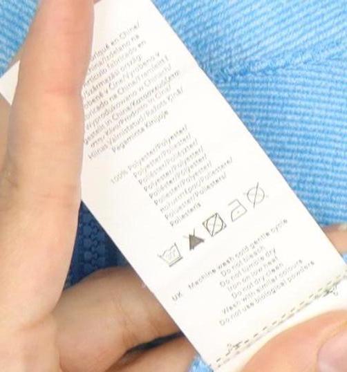 Gelert Women's Blue Zip Pullover Sweatshirt, Size 10