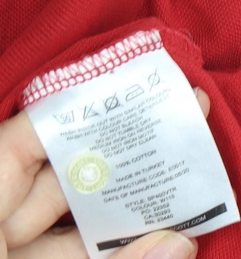 Lyle & Scott Men's Red Polo Shirt XL