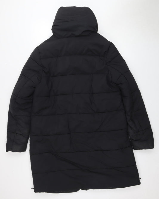 Womens UK Size M Trespass Black Puffer Jacket