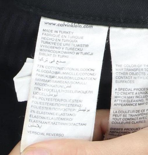 Calvin Klein Women's Black Skinny Jeans size 25