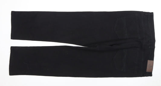 Cavani Men's Black Jeans - Size 36 Regular Fit