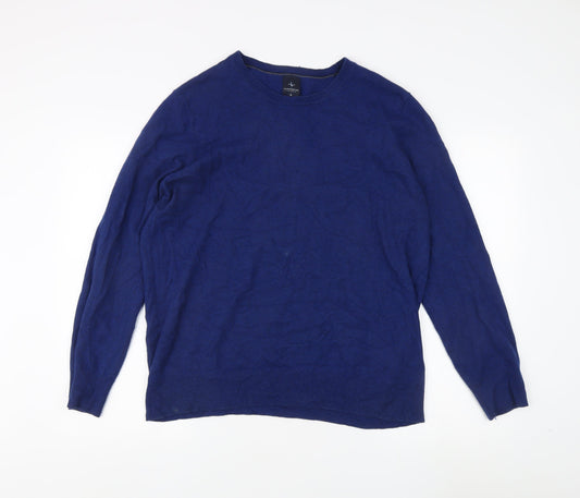 Tailorbyrd Men's Blue XL Pullover Jumper