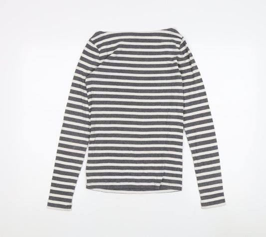 GAP Women's Multicoloured Striped T-Shirt M