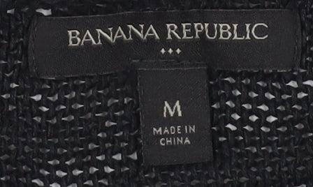 Banana Republic Women's Black Pullover Jumper Size M