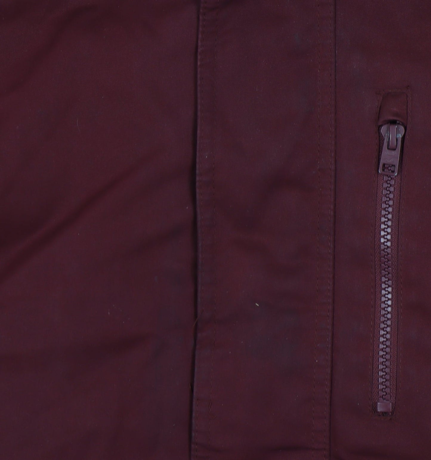 Mens UK Size L Hollister Red Parka Coat