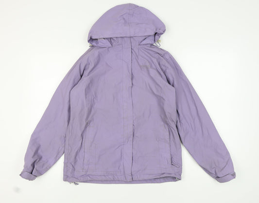 Womens UK Size 12 Regatta Purple Anorak Coat