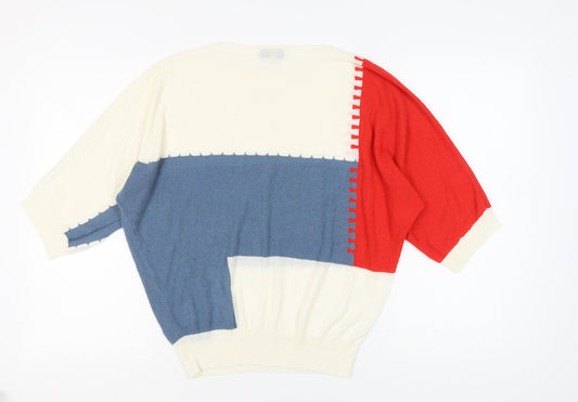 Bassini Women's Multicoloured Pullover Jumper L