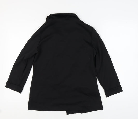 H&M Divided Women's Black Blazer M Regular Fit