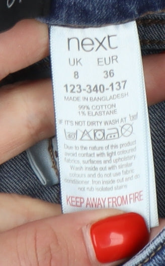 Next Women's Blue Skinny Jeans Size 8