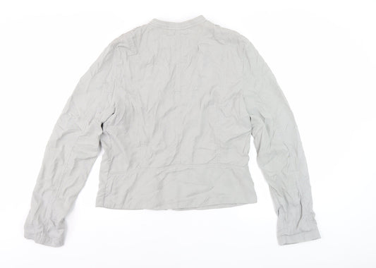 Mens UK Size L Gap Grey Basic Jacket