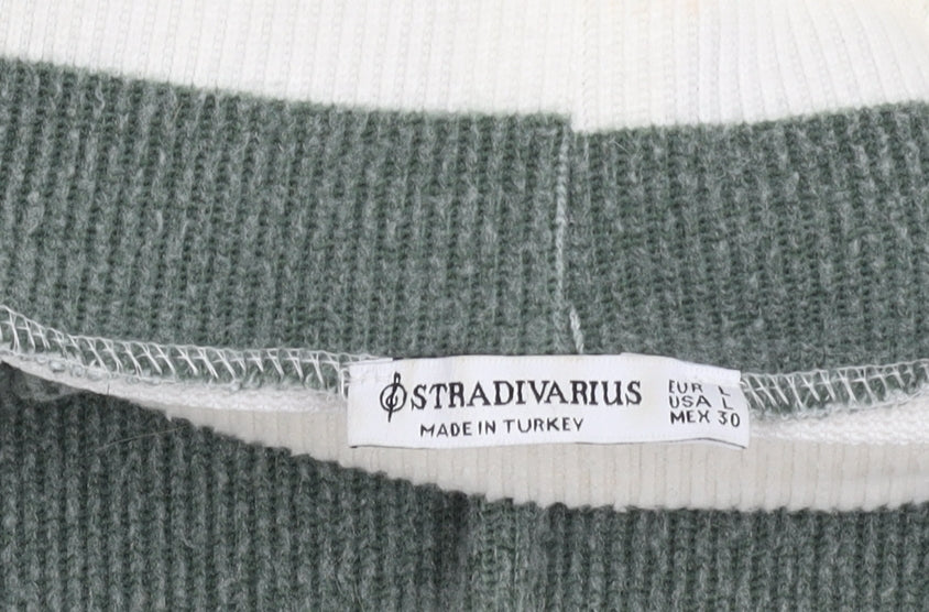 Womens UK Size 12 Stradivarius Multicoloured Pullover Jumper