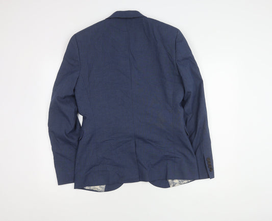 Mens UK Size 38 NEXT Regular Blue Suit Jacket