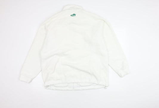 UK Size M Emsmorn White Basic Jacket