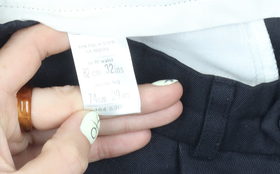 Berletex Men's Black Trousers Size 32