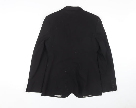 Next Women's Black Wool Blazer Size 10