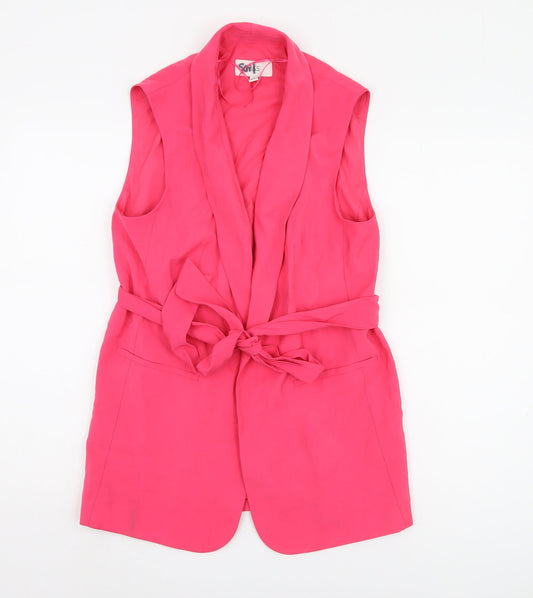 Womens UK Size 10 Marks and Spencer Pink Basic Jacket
