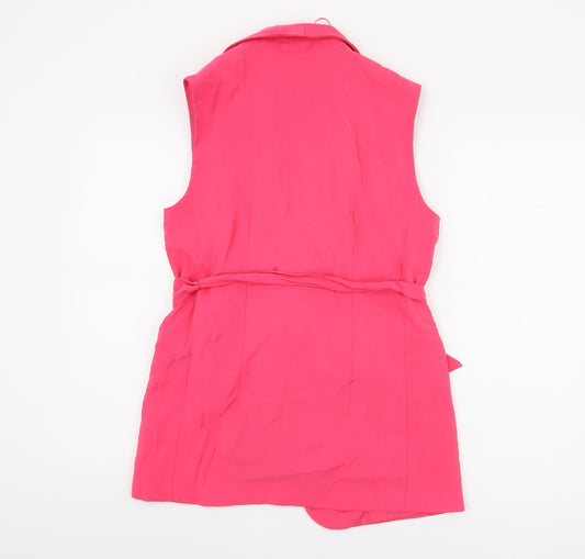 Womens UK Size 10 Marks and Spencer Pink Basic Jacket
