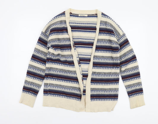 Womens UK Size S Woolovers Multicoloured Cardigan Jumper