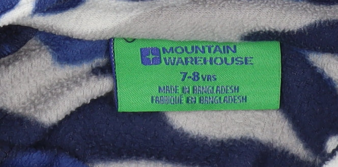 Mountain Warehouse Boys Camouflage Fleece Sweatshirt 7-8Y