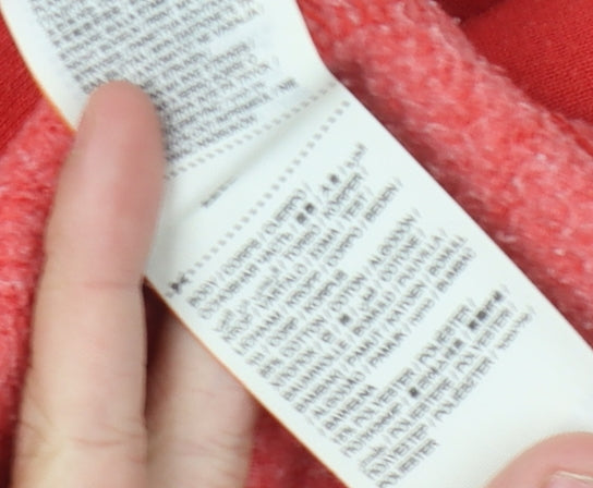 Superdry Women's Red Hoodie 2XS Pullover Casual