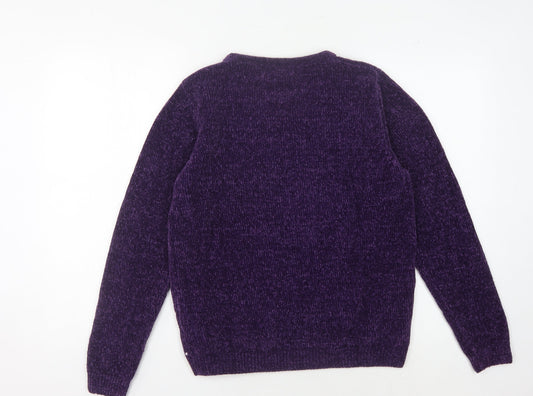 Honor Millburn Women's Purple Pullover Jumper Size 10-12