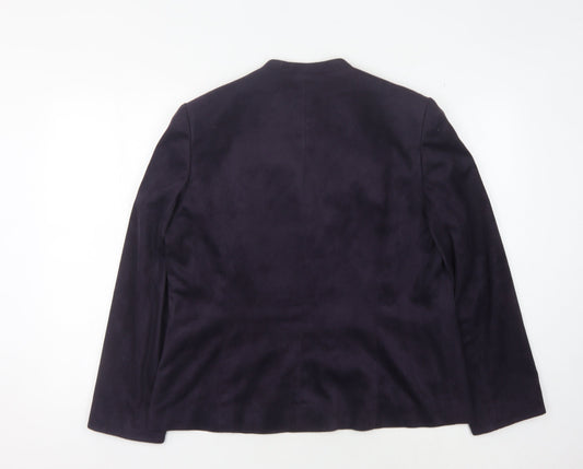 Jacques Vert Women’s Purple Suit Jacket Size 16