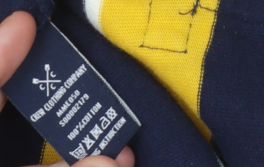 Crew Clothing Company Men's XL Striped Polo